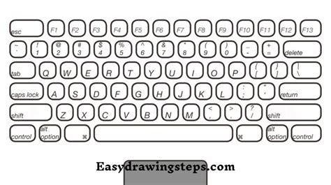 Keyboard Drawing With Keys