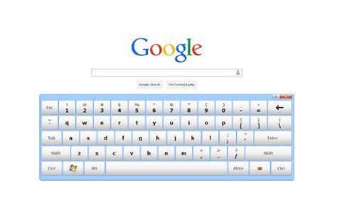 Keyboard Extension Google