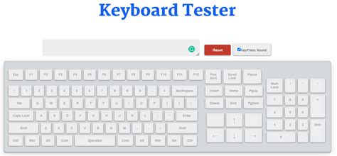 Keyboard Hardware Test Online