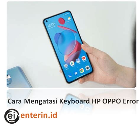 Keyboard HP OPPO yang mengalami error