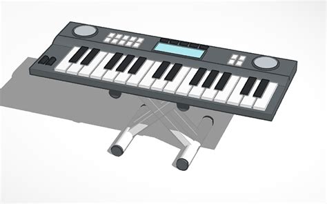 Keyboard Instrument Tinkercad