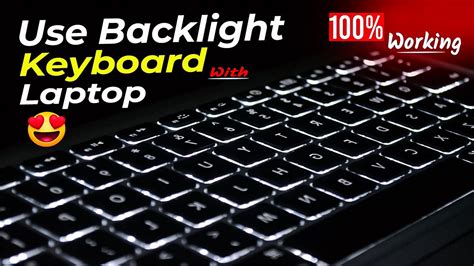 Keyboard Keys Light Up When Pressed