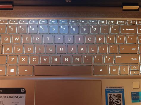 keyboard light hp pavilion laptop