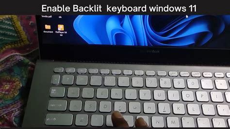 keyboard light hp windows 11