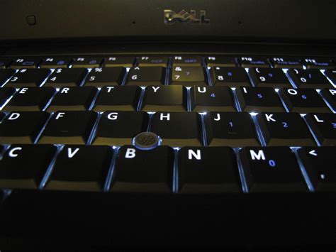keyboard lighting control dell latitude