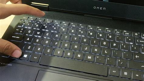 keyboard lighting control hp omen laptop