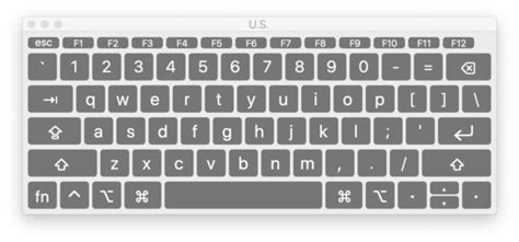 Keyboard Mac Screen