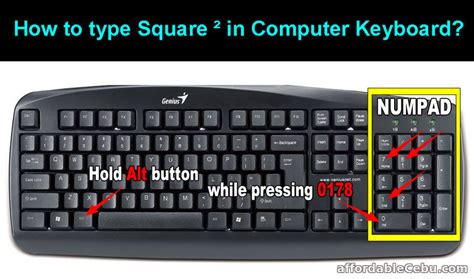 Keyboard Make A Square