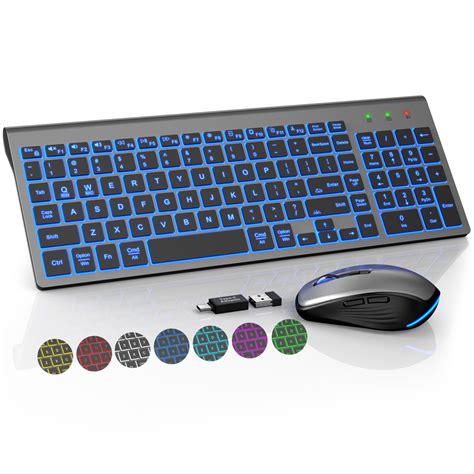 Keyboard Mouse Combo Backlit
