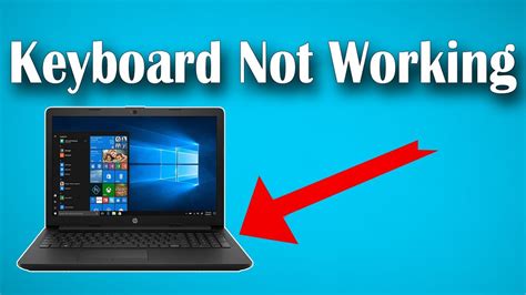 Keyboard Not Working On Hp Computer