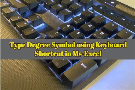 Degree Logo on Keyboard