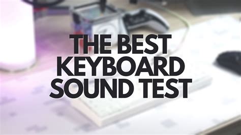 keyboard sound test simulator