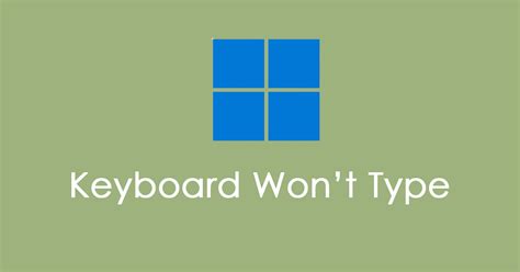 Keyboard Won't Type Lowercase