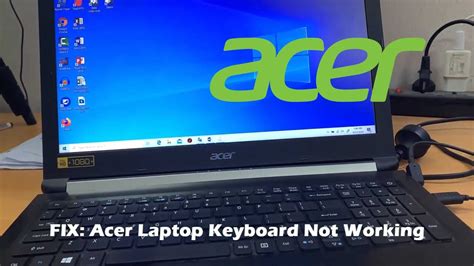 keyboard not working in acer laptop