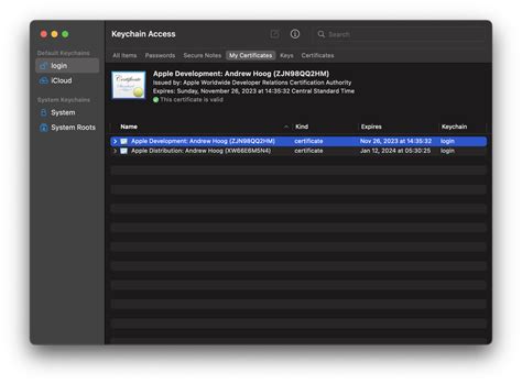 Keychain Access Github