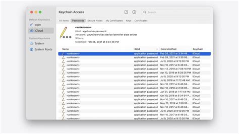 Keychain Access Monterey