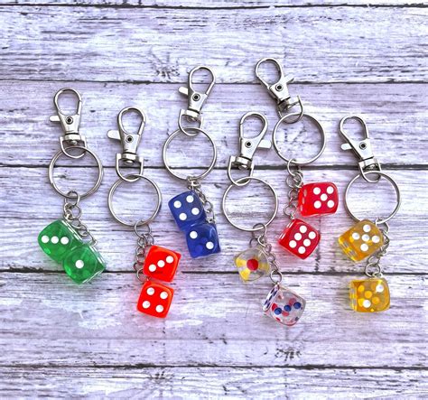 Keychain Dice Cup