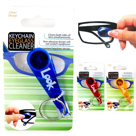 Keychain Eyeglass Cleaner
