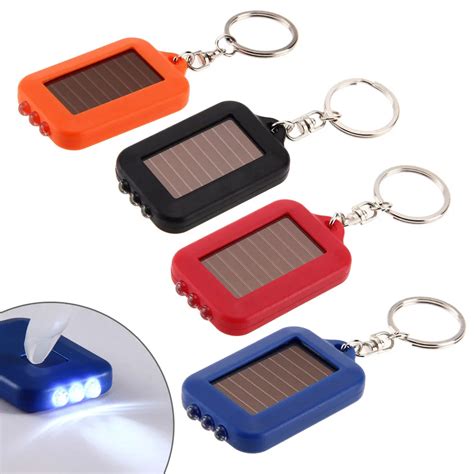 Keychain Flashlights Solar