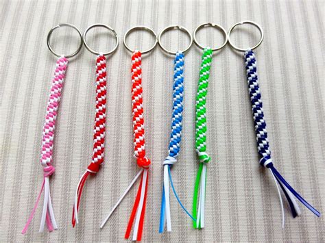 Keychain Made Of Plastic String