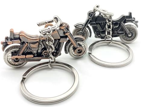 Keychain Motorcycle Black