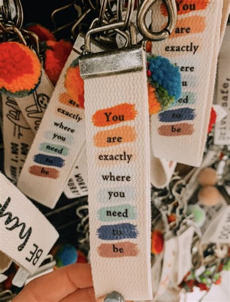 Keychain With Words