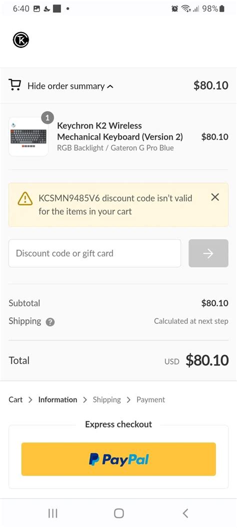 Keychron Coupon Codes