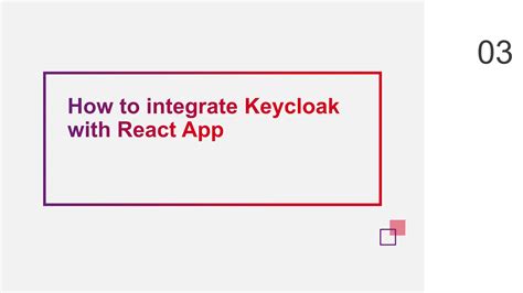 Keycloak Authentication React