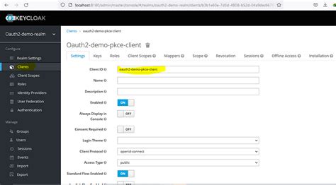 keycloak authorization code flow with pkce