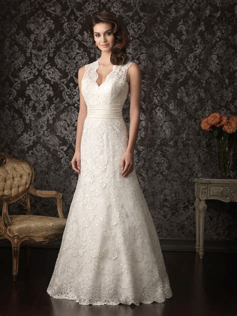 Breathtaking Keyhole Back Wedding Dress Style 2281 Mikaella Bridal