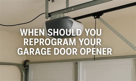 Keyless Entry Reprogram Garage Door Opener