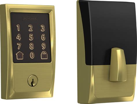 Keypad Deadbolt Brass