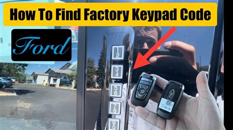 Keypad Factory Code