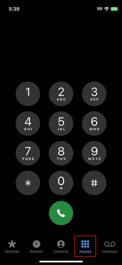 Keypad Iphone Codes