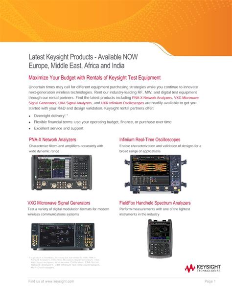 The Smart Way to Approach Keysight Technologies Products in 2026