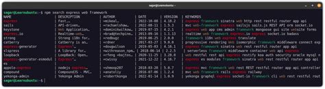 keywords:chapter - npm search