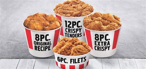 KFC Canada Colonel’s Club New Weekly Coupons 20 off Original Bucket