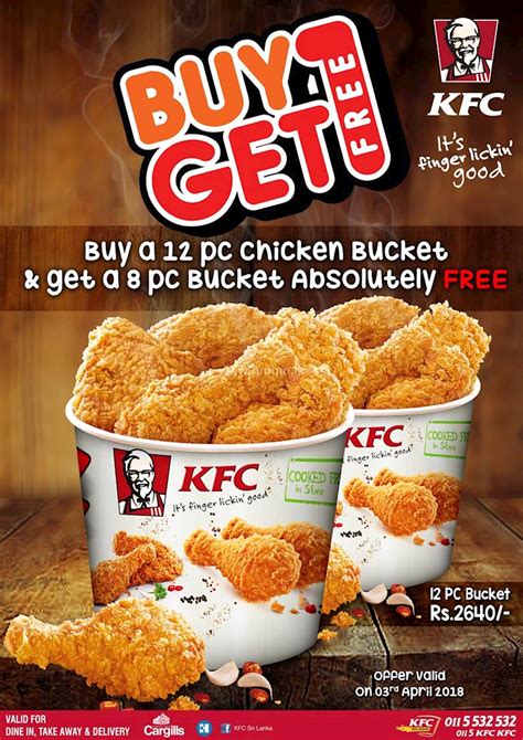 kfc bucket deals prices