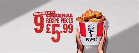 kfc bucket deals prices uk