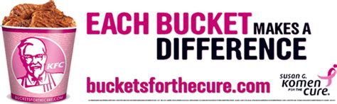 Kfc Buckets For A Cure