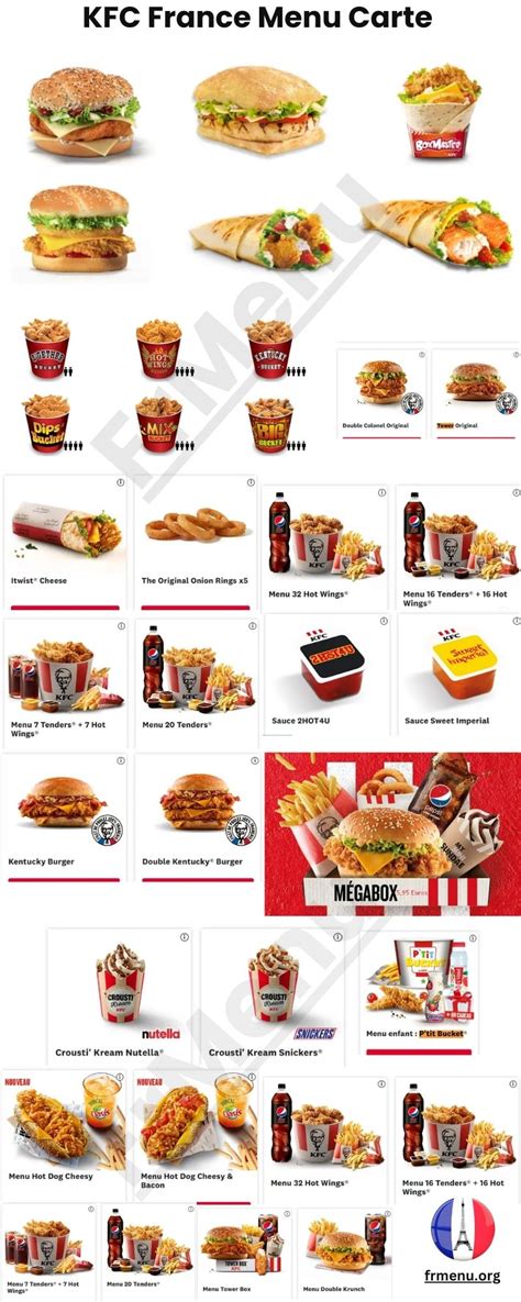 Ala Carte Menu 1 » KFC Sri Lanka Menu Price List, Value Meals