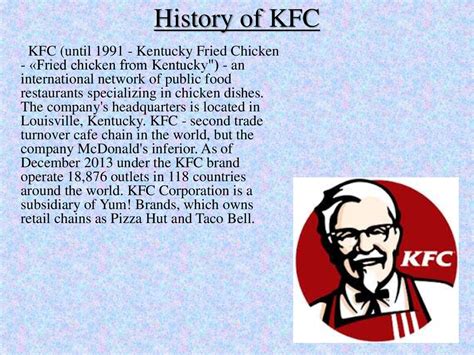 kfc country of origin