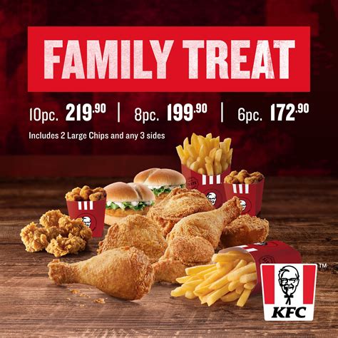 kfc family meals price south africa