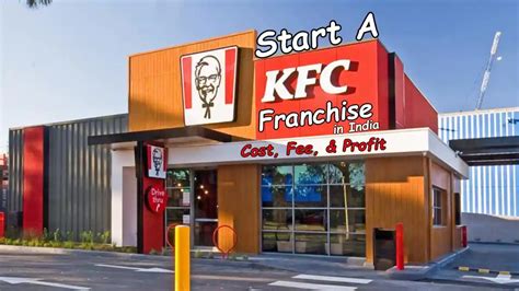 kfc franchise cost in india