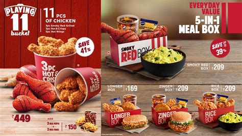 kfc menu home delivery bangalore