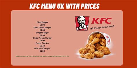 kfc menu prices uk 2020