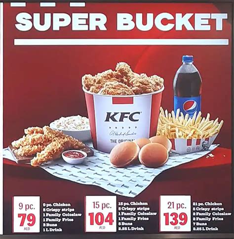 kfc price in dubai