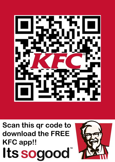 kfc qr code