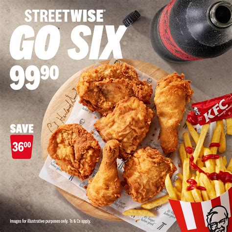 kfc streetwise 6 price in south africa