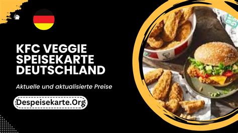 Kfc Veggie Kosten